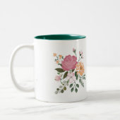 Blume Zweifarbige Tasse (Links)