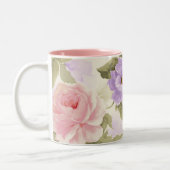 Blume Zweifarbige Tasse (Links)