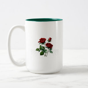 Blume Zweifarbige Tasse