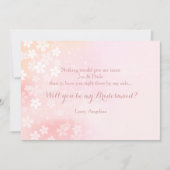 Blumeconfetti-Einladung Einladung (Vorderseite)