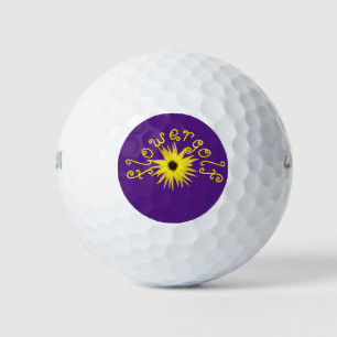 BlumeGolf Gelb 1 Golfball