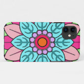 BlumeMandala Case-Mate iPhone Hülle (Rückseite (Horizontal))