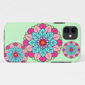 BlumeMandala Case-Mate iPhone Hülle (Rückseite (Horizontal))