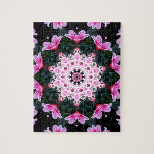 Blumemandala-Puzzle Puzzle (Vertikal)