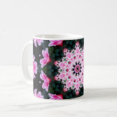 Blumemandala-Tassen Kaffeetasse (Vorderseite Links)