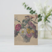 Blumen | 1843 postkarte (Stehend Vorderseite)