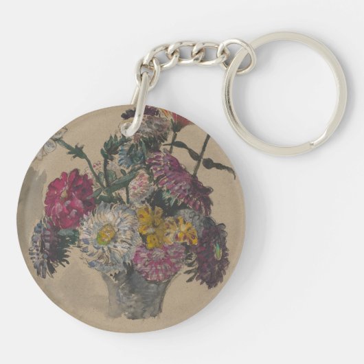 Blumen | 1843 schlüsselanhänger (Rückseite)