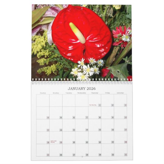 Blumen 2007 kalender (Jan 2026)