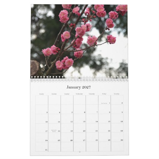 Blumen 2009 kalender (Jan 2027)