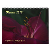 Blumen 2015 kalender (Titelbild)