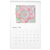 Blumen 2027 Vertikal Kalender (Feb 2027)