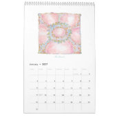 Blumen 2027 Vertikal Kalender (Jan 2027)