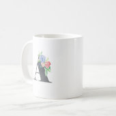 Blumen A Kaffeetasse (Vorderseite Links)