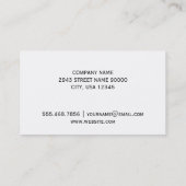 Blumen | Abbildung II Visitenkarte (Rückseite)