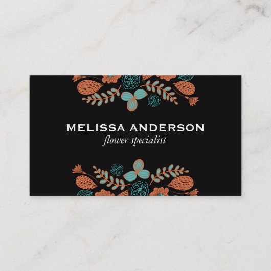 Blumen | Abbildung II Visitenkarte (Vorderseite)