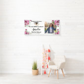 Blumen-Abschlussfeier-Foto Banner (Insitu)