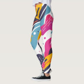 Blumen-All-Over-Print-Leggings Leggings (Links)