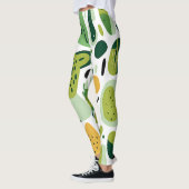Blumen-All-Over-Print-Leggings Leggings (Links)