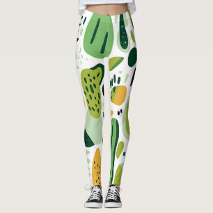 Blumen-All-Over-Print-Leggings Leggings