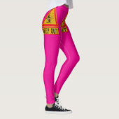 Blumen-All-Over-Print-Leggings Leggings (Rechts)