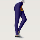 Blumen-All-Over-Print-Leggings Leggings (Rechts)