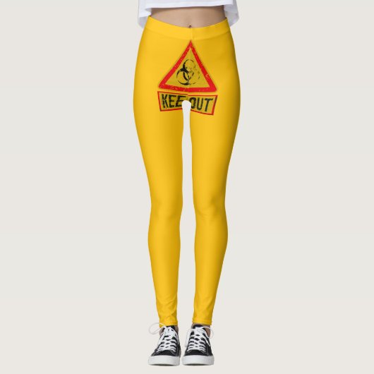 Blumen-All-Over-Print-Leggings Leggings (Vorderseite)