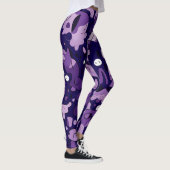 Blumen-All-Over-Print-Leggings Leggings (Rechts)