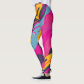 Blumen-All-Over-Print-Leggings Leggings (Links)