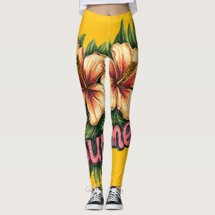 Blumen-All-Over-Print-Leggings Leggings
