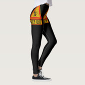 Blumen-All-Over-Print-Leggings Leggings (Rechts)