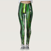 Blumen-All-Over-Print-Leggings Leggings (Vorderseite)