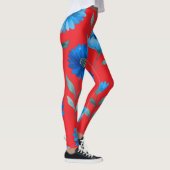 Blumen-All-Over-Print-Leggings Leggings (Rechts)