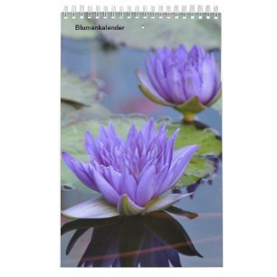 Blumen als kalender