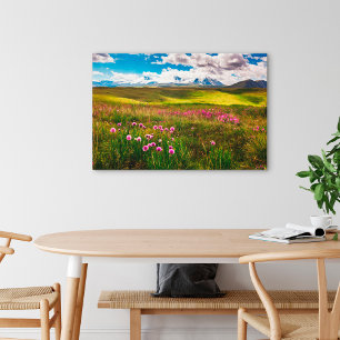 Blumen   Altai, Sibirien, Russland Leinwanddruck