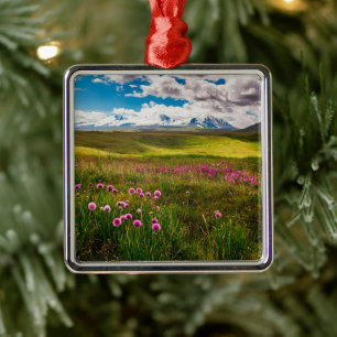Blumen Altai, Sibirien, Russland Ornament Aus Metall