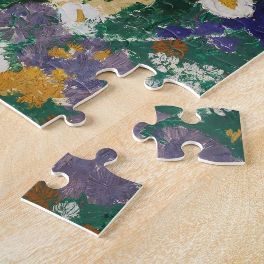 Blumen am Berg | August Babberger Puzzle (Seite)