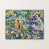 Blumen am Berg | August Babberger Puzzle (Horizontal)