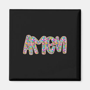 Blumen-Amen-Ostern-Jesus-christlicher-Bibelvers-Re Magnet