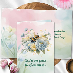 Blumen-Aquarell Alles Gute zum Muttertag Karte