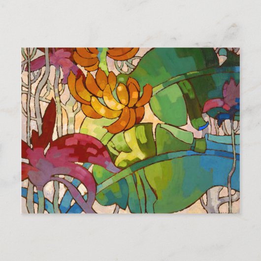 "Blumen - Arman Manookian Postkarte (Vorderseite)