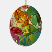 "Blumen - Arman Manookian Verzierung Keramik Ornament (Rechts)