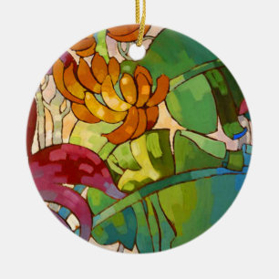 "Blumen - Arman Manookian Verzierung Keramik Ornament