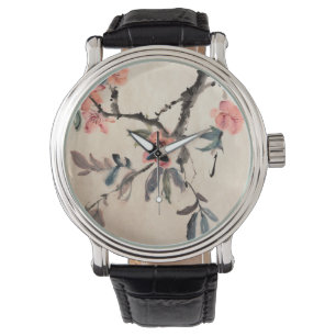 Blumen Armbanduhr