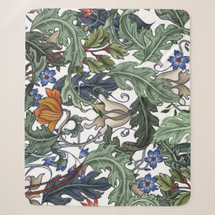 Blumen, Art Deco, modern, nahtlos. Sherpadecke