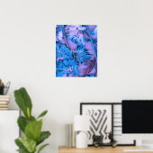 Blumen-Atmen-Plakat Poster (Heimbüro)