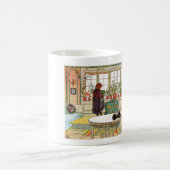 Blumen auf dem Windowsill durch Karl Larsson Kaffeetasse (Mittel)