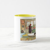 Blumen auf dem Windowsill durch Karl Larsson Tasse (Zentrum)