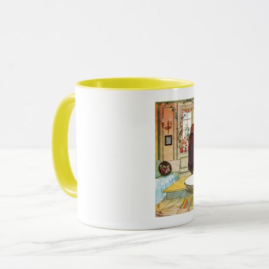 Blumen auf dem Windowsill durch Karl Larsson Tasse (Vorderseite Links)