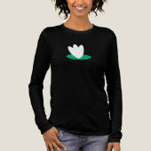 Blumen auf einem Teich Tri-Blend Shirt (Vorderseite)