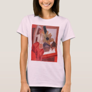 Blumen auf einem Tisch von Juan Gris, Vintage Kubi T-Shirt
